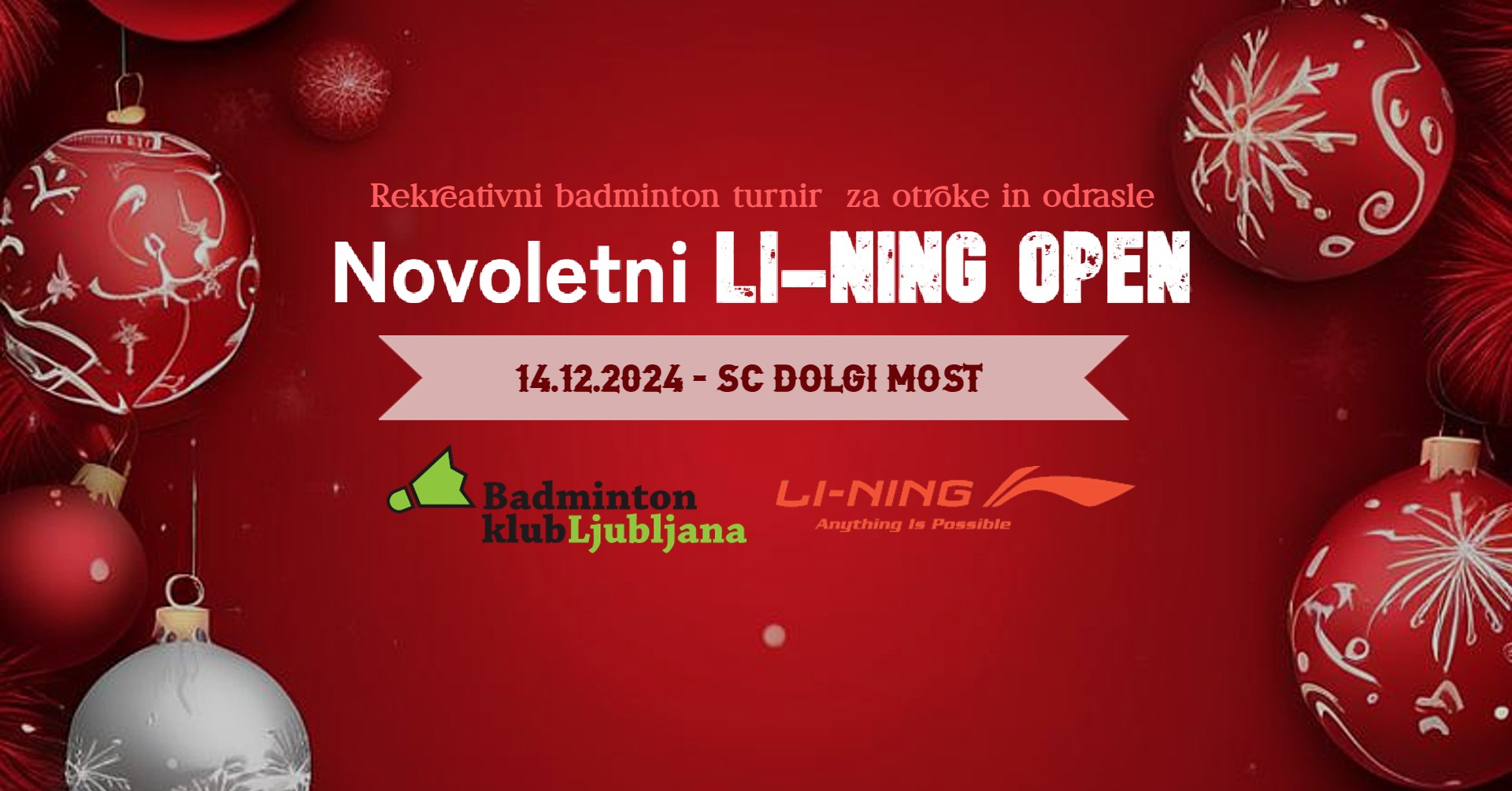 Novoletni Li-Ning Open – 14.12.2024